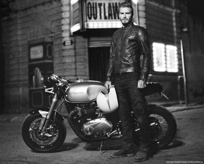 2015 Triumph Thruxton R MY2016 Outlaws David Beckham